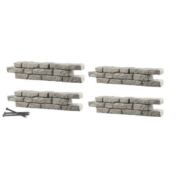 Rts Companies Us Rock Lock Residential Pack - 4 Straights With 4 Spikes 18'', 4Pk 550600600A0081